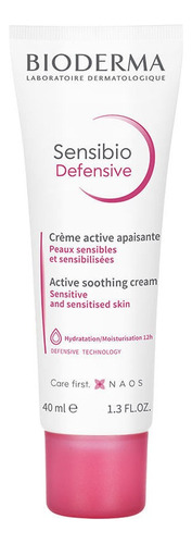 Hidratante Calmante Ativo Sensibio Defensive 40ml Bioderma