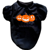 Playera De Calabaza Para Mascotas: Brilla En La Oscuridad