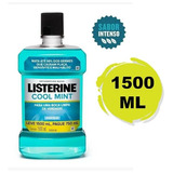 Enxaguatório Bucal Listerine Cool Mint Hortelã 1500 Ml