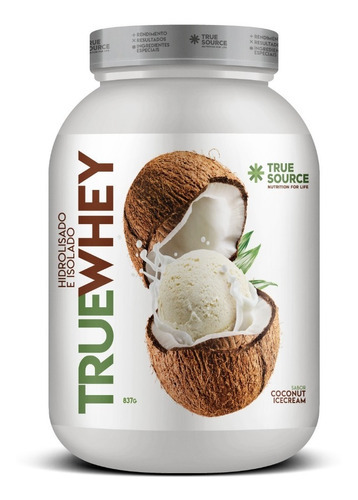 True Whey Protein - Coconut Ice Cream - 837g - True Source