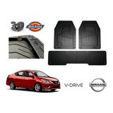 Tapetes Bandeja 3d Nissan Versa V-drive 2023 Dickies