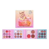 Paleta De Sombras Rubor Iluminador Contorno Plegable Oneyioo