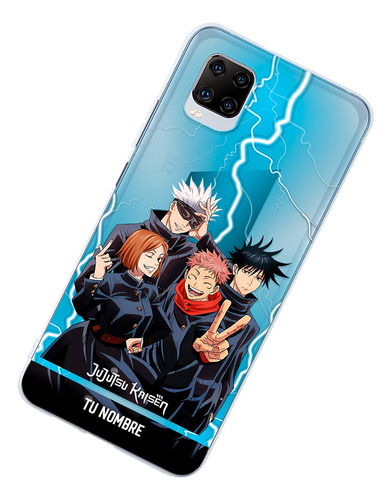 Funda Para Zte Jujutsu Kaisen Equipo Gojo Con Nombre