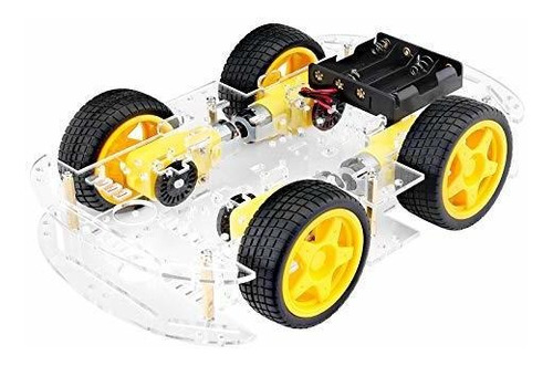Kit De Chassi Inteligente Para Carro Robô Makerfocus Diy