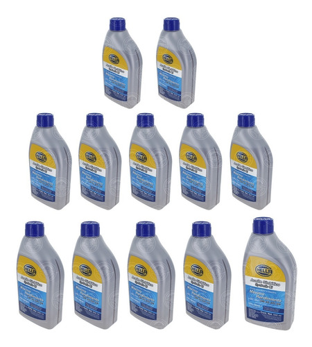 12 Litros Aceite Para Motor Auto Sintetico 5w40 Hella 