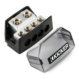 Bloque Distribuidor Para Potencias Kicker 2 A 4 Entrada 8 Ga