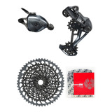 Kit Cassete 10-52 Corrente Cambio Trocador Sram Gx Eagle 12v