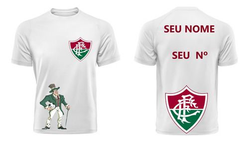 Camisa Do Fluminense Seu Nome Seu Numero Personalizada Full