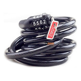 1 Candado Cable Guaya Clave Seguridad Para Moto O Bicicleta