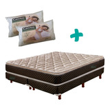 Sommier 2 Plazas Cannon Exclusive 200x160 Cm Pillow + 2 Almo