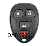 Control Remoto Chevrolet Malibu Cobalt Saturn Sky Aura Buick Lacrosse Allure Pontiac G5 G6 Solstice Pursuit 4 Botones 