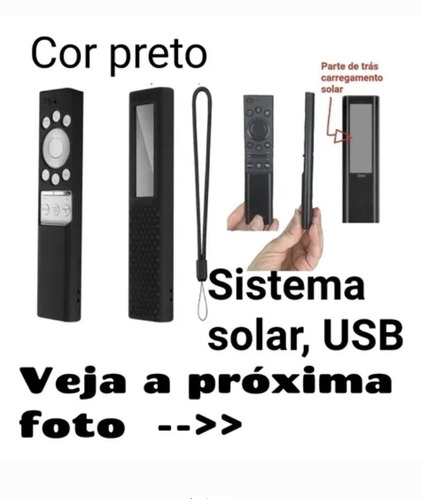 Capa Controle Smasung Uhd 4k 8k Controle Sistema Solar 