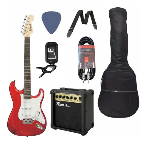 Pack Guitarra Eléctrica + Amplificador + Accesorios