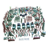 307 Piezas 4 Cm Modelo Militar Playset Juguetes Tanques