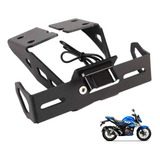 Porta Placa Corto Para Suzuki Gixxer 150 250 Sf 250 2020+