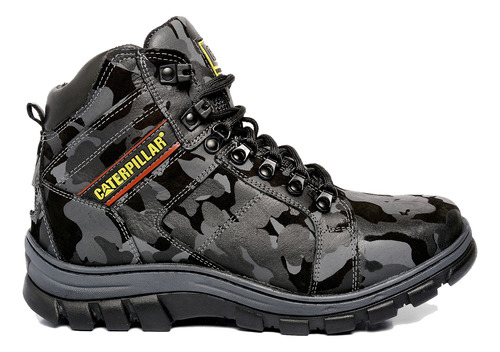 Bota Couro Lançamento Cat Caterpillar Carbondate Original