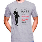 Camiseta Premium Rock Estampada Fito Paez Medellin 2023