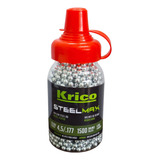 Balines Krico Steelmax Acero 4.5mm Bbs X1500 Unidades Co2 