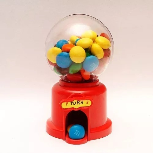 Mini Candy Machine Maquina Dispensadora De Dulces 10 Cm