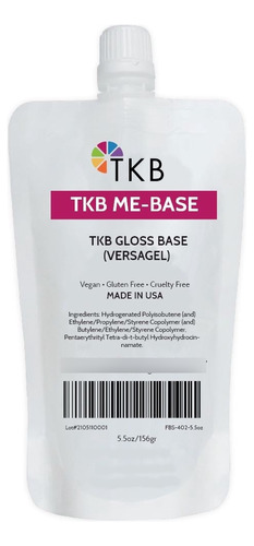 Base Brillo Labios Tkb Base Versagel Transparente Vegan 15oz