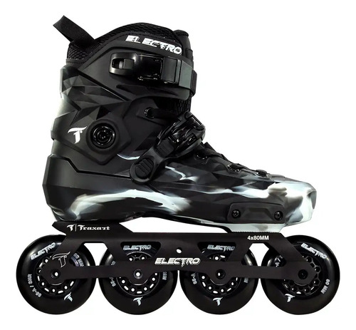 Patins Inline Freestyle Traxart Electro - 80mm Abec-9 Cromo