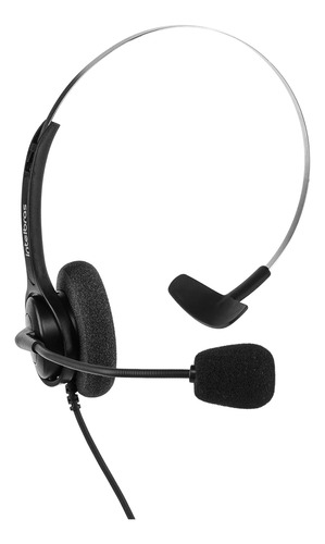 Fone Headset Telemarketing Chs40 Usb Intelbras Monoauricular