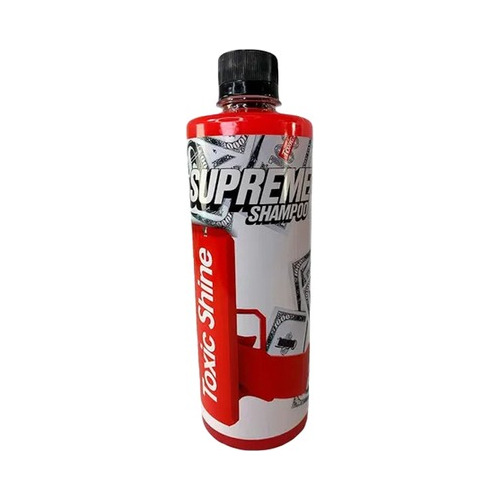 Shampoo Supreme Toxic Shine 600cc Lavado Super Espuma