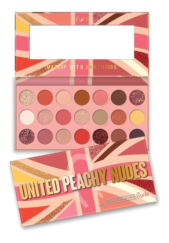 United Peachy Nudes Palette  Rude Cosmetics