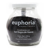 Sal Negra De Hawai Carbón Activado 250g Euphoria Superfoods