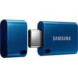 Pendrive Memoria Usb De Samsung Tipo C 3.2 - 256 Gb Color Azul