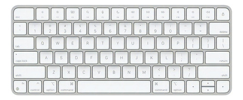 Teclado Apple Magic Keyboard A2450 Prata E Branco
