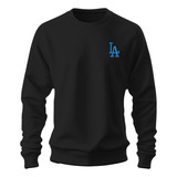 Sudadera Sweater Bordado Beisbol Los Angeles Dodgers Logo La