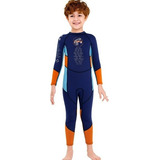 O Roupa De Mergulho Infantil De 2,5 Mm Com Proteção Uv,