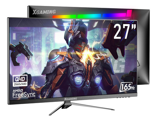 Xgaming Monitor Eled Qhd Gaming De 27 Pulgadas Con Luces Arc