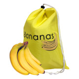 2 Pack Banana Bags - Bolsa Con Cordón Para Fruta Fresca Hast