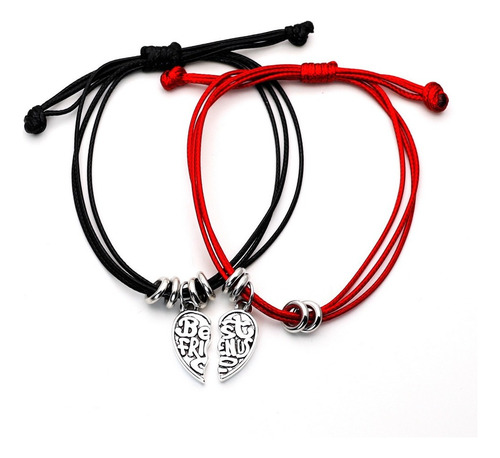 Pulsera Para Pareja Mejor Amiga (o) + Estuche 