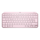 Teclado Logitech Mx Keys Mini Wireless Bluetooth Rosa