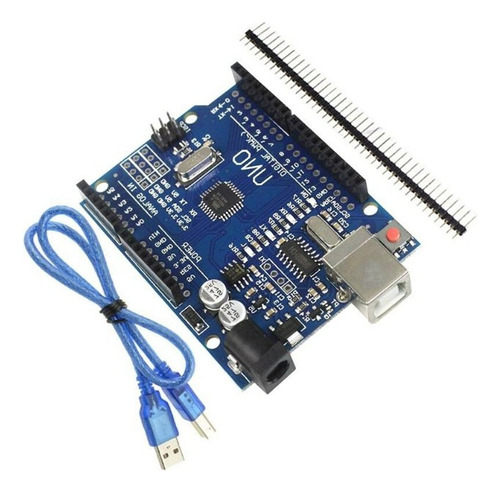 Arduino Uno R3 Atmega328p Con Driver Ch340g + Cable Usb