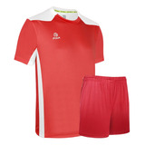 Camiseta De Fútbol + Short Four Betis Rojo (número Gratis)