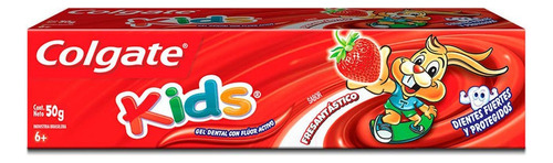 Pasta Dental Infantil Colgate Kids Fresantástico En Crema Sin Gluten 50 G