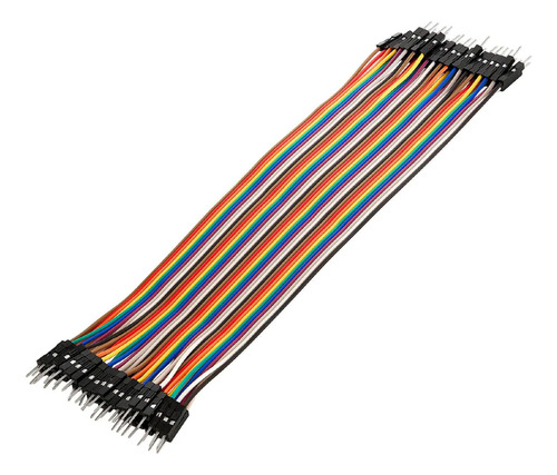 Cables Dupont Jumpers Para Protoboard 20cm 40piezas 