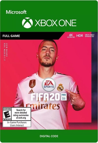 Fifa 20 - Xbox One - Digital Codigo 25 Dígitos