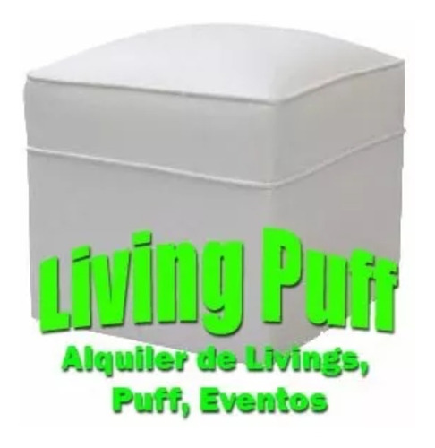 Alquiler De Livings, Puff, Mesas Puentes, Eventos, Minipuff