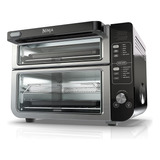 Horno Doble Ninja Dct401 12 En 1 Con Flexdoor, Flavorseal Y 