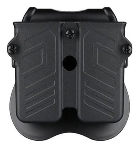 Porta Cargador Universal Doble Cy-mpu Cartuchera Holster Xtc Color Negro