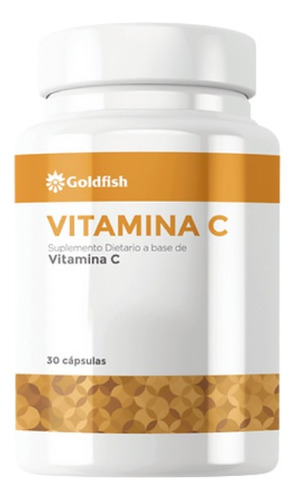 Vitamina C Goldfish X 30 Caps. Sabor Neutro