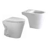 Combo Ferrum Marina Inodoro + Bidet De 3 Agujeros