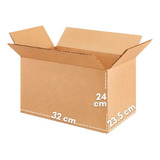 Cajas De Cartón Mayoreo 32x24x23.5cm30pzs Para Envíos