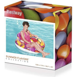 Inflable Dona Candy Salvavidas Flotador Bestway 43186