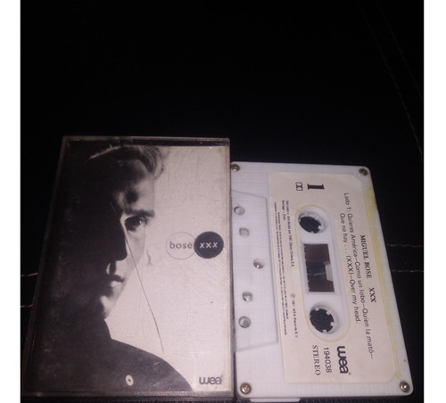 Cassette Miguel Bose, Xxx